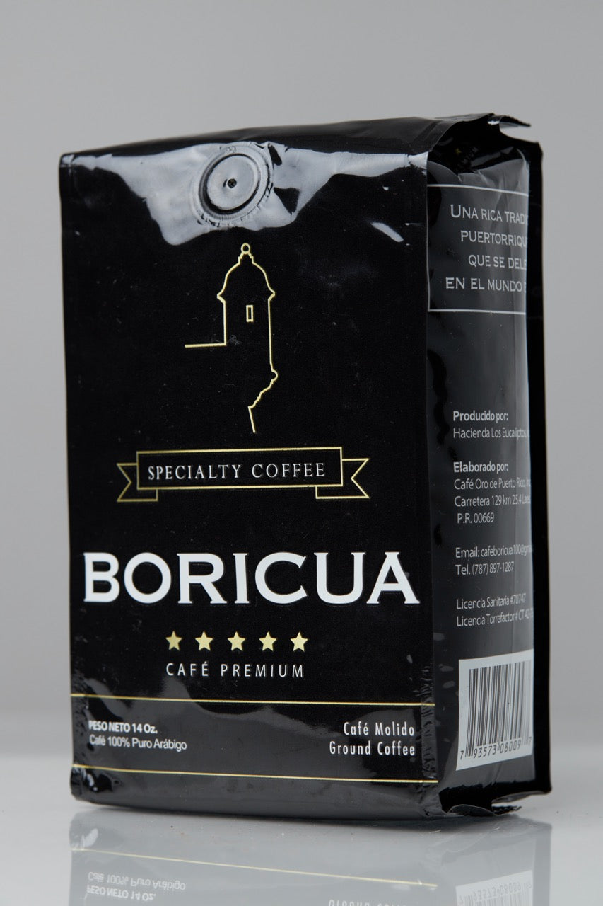 Café Boricua, Ground, 14 oz
