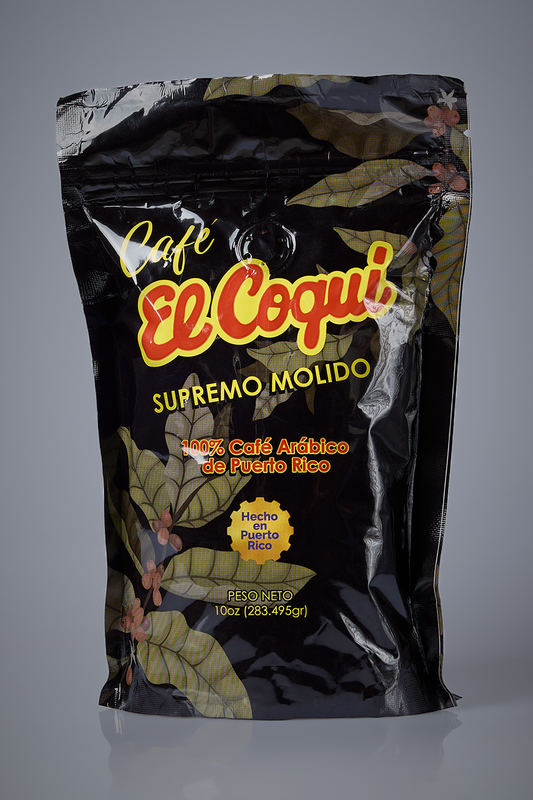 Café El Coquí Supremo, Ground, 10 oz