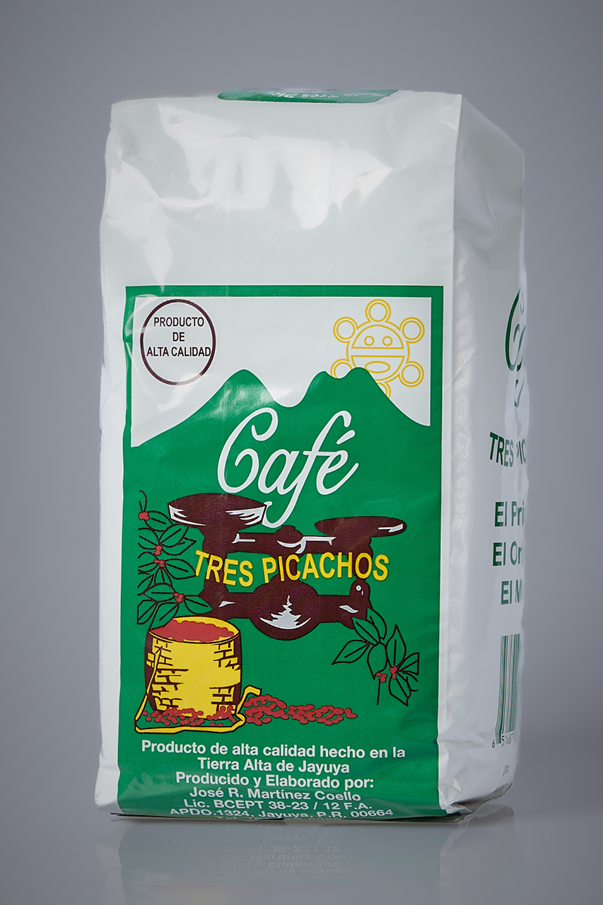 Café Tres Picachos, Ground, 14 oz